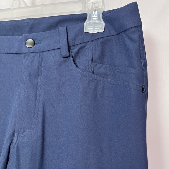 ** Lululemon Mens ABC Pants Tagged Sz 34', Actual measure 35" Regular EUC - Picture 2 of 10